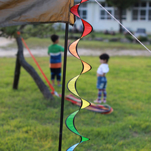 Multi-function Foldable Rainbow Spiral Windmill Wind Spinner Home Garden Decor Outdoor Kids Toy 2024 - buy cheap