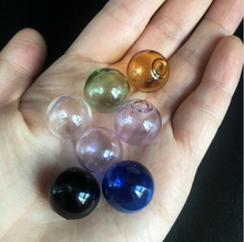 Bolas de cristal de colores para hacer joyas, abalorios de un agujero de 16mm, 1 unidad 2024 - compra barato