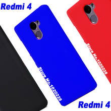 Чехол для Xiaomi Redmi 4, пластиковый новый жесткий чехол из поликарбоната для Xiaomi Redmi 4 Standard Edition, высококачественный чехол для ПК Xiaomi Redmi4 2024 - купить недорого