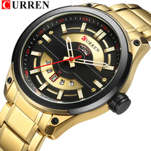Relogio Masculino CURREN Mens Watches Luxury Top Brand Men's Fashion Casual Steel Watch Military Quartz Wristwatch Reloj Hombres 2024 - buy cheap