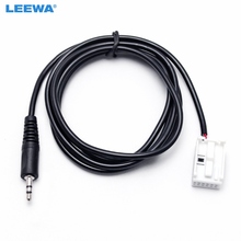 LEEWA-Cable adaptador auxiliar macho para Audio estéreo de coche, accesorio compatible con Citroën C2/C5/RD4/c-quatre/Sega/Triumph #3,5, 3963mm 2024 - compra barato