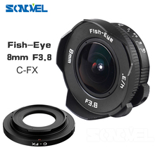 8mm F3.8 Fish-eye C mount Wide Angle Fisheye Lens Focal length Fish eye Lens Suit For Fuji Fujifilm X-E2 X-E1 X-Pro1 X-M1 X-A2 2024 - buy cheap