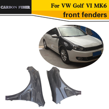Alta qualidade de fibra carbono carro corrida pára-choques dianteiros para volkswagen vw golf mk6 gti r r20 2024 - compre barato