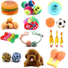 New Pet Toy Rubber Squeak Toys for Dog Screaming Chicken Chew Bone Slipper Squeaky Ball Dog Toys Tooth Grinding & Training Toy 2024 - buy cheap