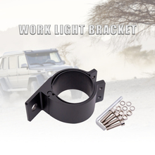 2pcs Light Bracket Clamp kit LED Driving Work Fog Lamps Mount Car 4x4 Off-Road  2'' 2.5'' 3'' spot bull bar bracket 2024 - buy cheap