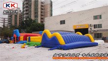 new design inflatable obstacle slide/ outdoor structure toys inflatable combo bouncer playground 2024 - buy cheap