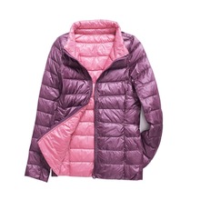 New Winter Down Jackets Women Duck Down Coats Slim Warm Parkas Ladies Casual Coat Ultra Light Autumn Outerwear Double-side Parka 2024 - buy cheap