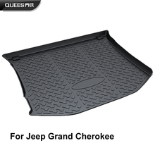 QUEES Custom Fit грузовой лайнер лоток багажник напольный коврик для Jeep Grand Cherokee WK2 4-го поколения 2012 2013 2014 2015 2016 2017 2024 - купить недорого
