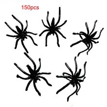 150pcs/set Halloween Spider Ring Prank Rings Prop Rings Trick or Treat Party Favors for Halloween Party Costume Cosplay 2024 - buy cheap