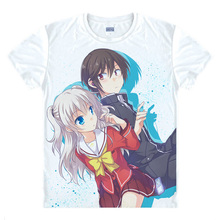 KEY Charlotte T-shirts kawaii Japanese Anime t shirt Manga Shirt Cute Cartoon Cosplay Tshirt Otosaka Yuu Tomori Nao 9244 1168 25 2024 - buy cheap
