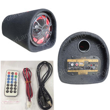 5 inch tunnel subwoofer 12V 24V 220V car subwoofer audio speaker backup TF USB remnote control MP3 MP4 DVD 2024 - buy cheap
