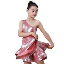 New Latin Skirt for Girls, Children's Gongfu Competition Performing Dress Girls'Children's Dance Regulations Summer Style 2024 - buy cheap