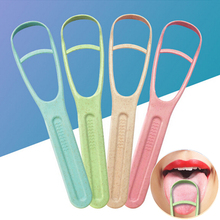 16*3.5cm Personal Oral Care Tongue Cleane Brush Debtal Care Breath Free Gel Sample Dental Tongue Scraper 2024 - buy cheap