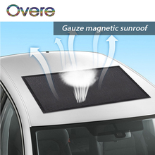 Overe 1PC Car Sunroof Cover Sun Visor Mesh Mosquito Dust Protection For Kia Rio Ceed Cerato Sorento Mazda CX-7 6 Mini Cooper R56 2024 - buy cheap