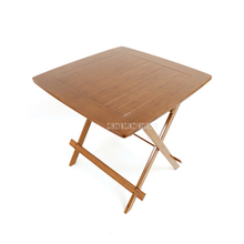 Китайская бамбуковая мебель обеденный стол квадратный 80 см Открытый/внутренний садовый стол ножки складной обеденный стол бамбуковое дерево 2024 - купить недорого