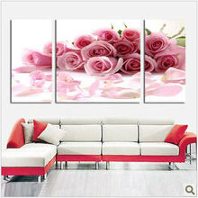 Embroidery Package Free shipping  Cross Stitch  Triplet 12 Pink Rose Flower 2024 - buy cheap