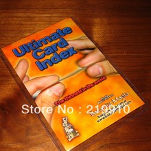 Free shipping 2 pcs/lot Ultimate Card Index Magic Tricks 2024 - buy cheap