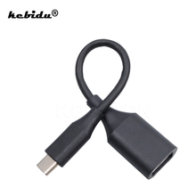 Адаптер kebidu Mini usb Type-C на USB 3,0 OTG, конвертер для Macbook Type C, кабель для передачи данных, соединитель для Letv, для Xiaomi 4C, USB-кабель 2024 - купить недорого
