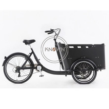 New Style Three Wheel Cargo Bike Electic or Pedal Tricycle Street Fast Food Coffee Cart 2024 - buy cheap