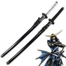 Frete grátis sengoku basara jogo espada réplica data masamune katana lâmina de madeira espada cosplay adereços armas não afiada para festa 2024 - compre barato