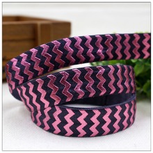 1581326 ,   16MM Hot Pink Wave Fold Over Elastic FOE 5yards, clothing accessories, headwear elastic band 2024 - buy cheap