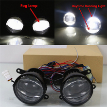 Carro piscando segurança condução 2 pçs 3.5 Polegada drl luzes diurnas led nevoeiro lâmpada para suzuki landy splash alto swift alivio sx4 2024 - compre barato