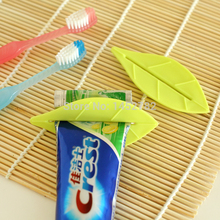Dispensador de pasta de dientes para el hogar, exprimidor de dentífrico con forma de hoja, mobiliario creativo, 2 unidades 2024 - compra barato