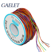 265m 8 Colors 30AWG Wire Wrapping Tinned Copper Solid PVC insulation Single Strand Copper Cable Ok Wire Electrical Wire ZK30 2024 - buy cheap