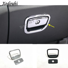 For Jeep Grand Cherokee 2014 2015 2016 2017 2018 car sticker styling cover Glove Storage Box Handle Trim frame parts 2pcs 2024 - buy cheap