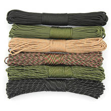 Army Green Black Paracord 550 Climbing Lanyard Tent Rope 4mm 7 Stand Knife Lanyard Paracord Survival Bracelet For Hiking Camping 2024 - buy cheap