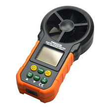 Anemómetro Digital PM6252B, Sensor T y Rh, medidor de velocidad del viento y aire, interfaz USB 2024 - compra barato