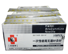 free shipping 10 boxes hanyi acupuncture needle single use sterlize needle disposable acupuncture needle 2024 - buy cheap