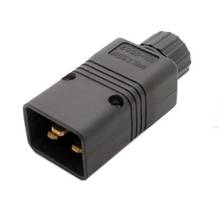 2PCS UPS Socket PDU Power Cable Detachable Plug 320 C20 Rewirable Plug,C20 Connector 16A/250V 2024 - buy cheap