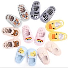 2021 Fashion Summer Baby Shoes Infant Soft Slippers Cute Cartoon Newborn Antislip First Walkers Boys Girls Crib Shoes 2024 - buy cheap