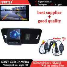 Fuwayda câmera de visão traseira sem fio, para sony ccd carro, com linha guia para bmw e39, e53, e82, e88, e90n, e60n, e61n, x3, x5, x6, m3 e46 hd 2024 - compre barato