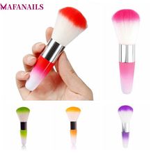 1Pc Nail Dust Brush Acrylic UV Nail Gel Powder Nail Art Dust Remover Brush Cleaner 5 Colors Option Makeup Foundation Tool TRP-08 2024 - buy cheap