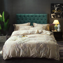 2019 Egyptian Cotton Bedding Set New Bedding Sets Comforter Bed Set Pillowcases Duvet Cover BedSheet MN Shahida Light Brown 2024 - buy cheap