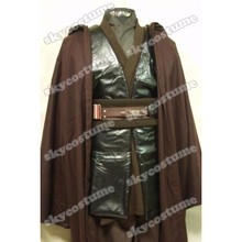 Star Anakin Skywalker Cosplay Costume Hot Movie Clothe Cloak Robe Halloween Cosplay Full Set 2024 - buy cheap