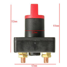 100A Battery Isolator Disconnect Power Cut Off Kill Selector Switch for Boat Car Van Truck MDJ998 2024 - buy cheap