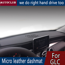 For Mercedes-Benz GLC Class GLC200 GLC220 GLC300 GLC260 Leather Dashmat Dashboard Cover Pad Dash Mat Sunshade carpet 2015 -2019 2024 - buy cheap