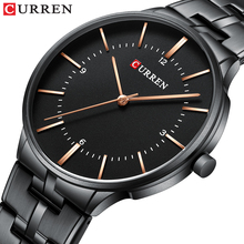 Mens Classic Watch CURREN Luxury Fashion Business Men Wristwatch Quartz Analog Male Sports Brand Watches Clock Relogio Masculino 2024 - buy cheap