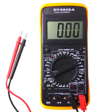 Multímetro Digital de voltímetro de capacitancia portátil 9205A, multímetro de resistencia de corriente AC/DC, multímetro de pantalla LCD 2024 - compra barato