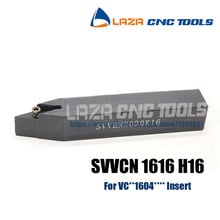 SVVCN1616H16 Indexable External turning tool holder,72.5 Deg CNC Carbide Insert Turning tool,SVVCN Lathe machine cutting cutter 2024 - buy cheap
