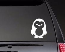 Pinguim adesivo janela decalque, arte padrão, em vinil, à prova d'água, corpo do carro, diy, branco, preto zp0528 2024 - compre barato