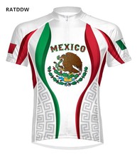 Mexico Men's Cycling Jersey Bicycle Bike Clothing Maillot Ciclismo MTB Clothing Shirts Wear Bike Jersey Free Shipping 2024 - buy cheap