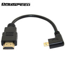DANSPEEDMale to Male M/M HDMI to Micro TV Cable For 3D 1080P HDTV Camera CamCorder V1.4 Length 60cm 2024 - buy cheap