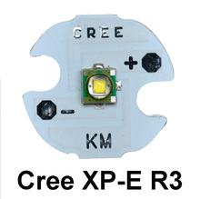 XPE R3 LED Chip 3W High Power light XP-E LED Lamp  R3 LED Emitter with 16MM heatsink Cool White 2024 - buy cheap