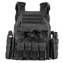 Yakeda 1000d náilon plate carrier colete tático ao ar livre táticas militares acessórios-caqui/camuflagem/cinza 2024 - compre barato