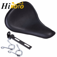 Motorcycle Front Diver Seat Vintage Solo Seat 3" Spring Mount Bracket For Honda Yamaha Kawasaki Harley Sportster Bobber Choppers 2024 - buy cheap