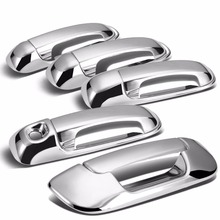 ABS Chrome Door Handle Cover + Tailgate Cover For 02-08 Dodge Ram 1500 / 04-09 Dodge Ram 2500 / 03-09 Dodge Ram 3500 4 DOOR 2024 - buy cheap